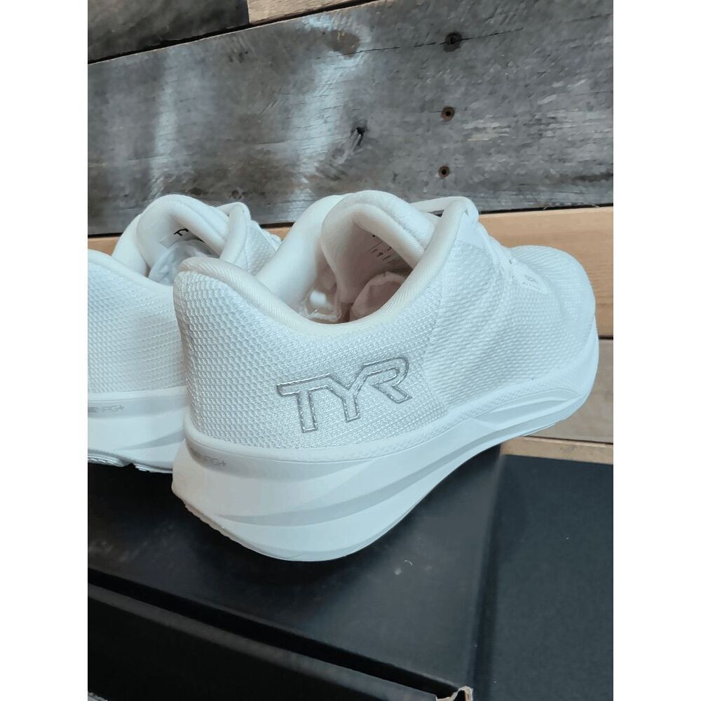 TYR Techknit RNR-1 Trainer Running Shoes White Men’s 5 / Women’s 6.5 NIB - Picture 5 of 7
